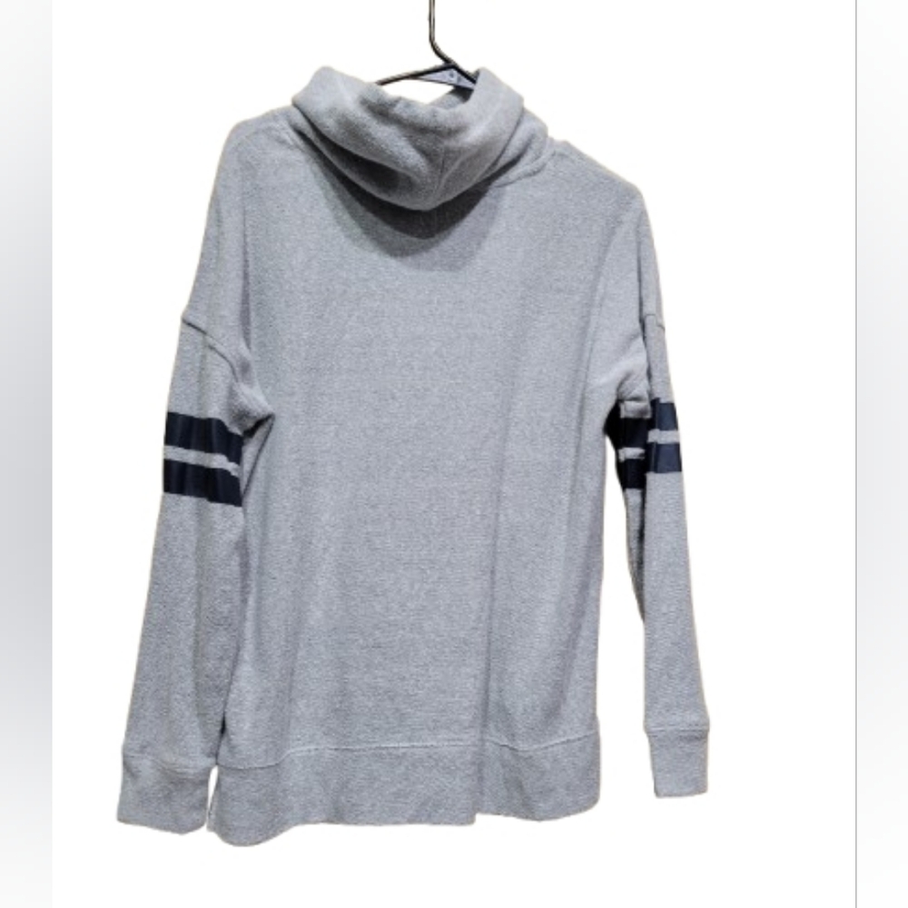 '47 Brand Mens Mock Neck Milwaukee Brewers Sweatshiry Medium